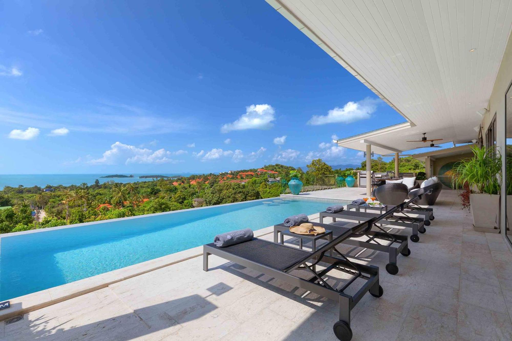 Sunset Estates - Samui Luxury Villas Choeng Mon Luaran gambar