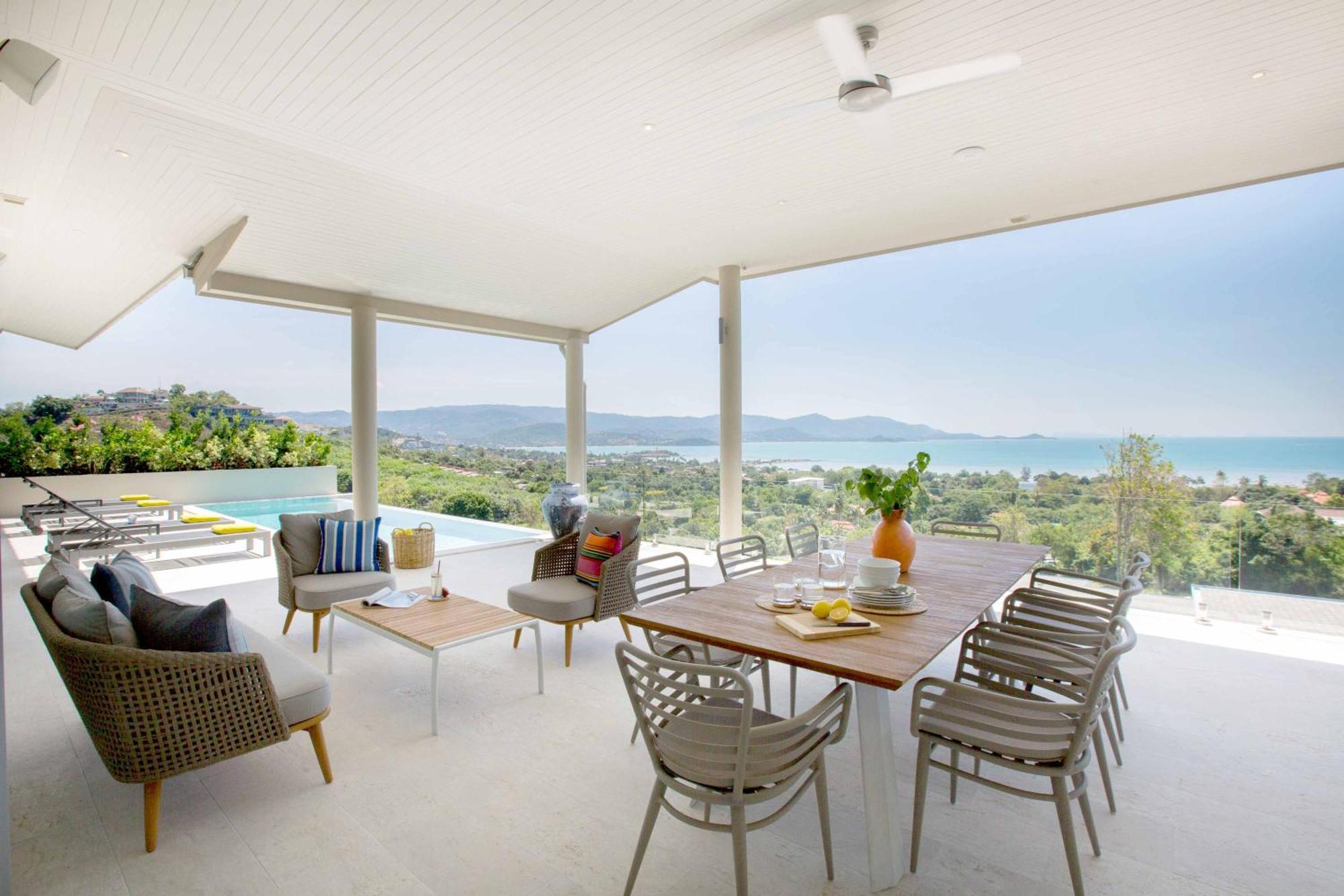 Sunset Estates - Samui Luxury Villas Choeng Mon Luaran gambar