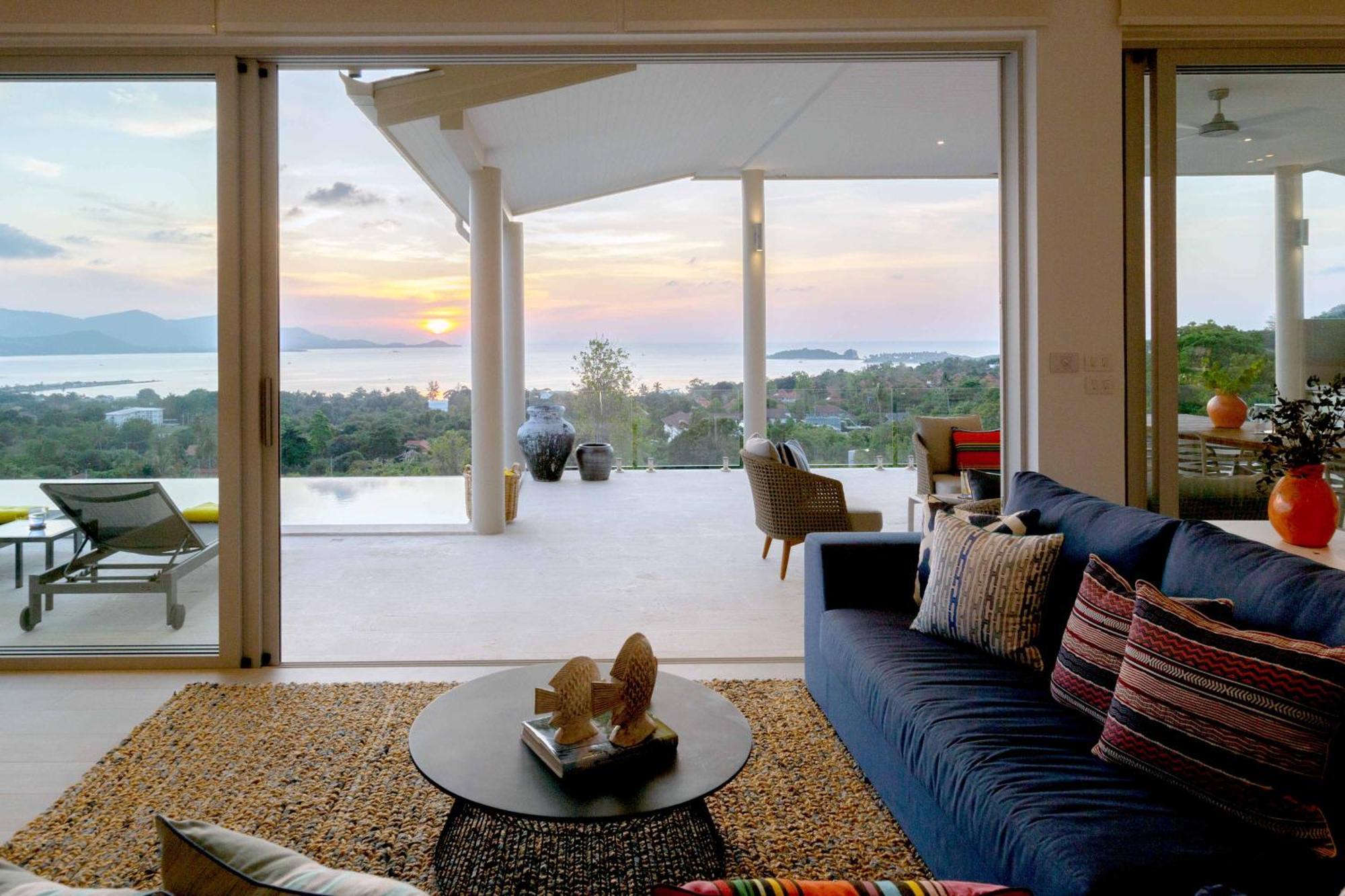 Sunset Estates - Samui Luxury Villas Choeng Mon Luaran gambar