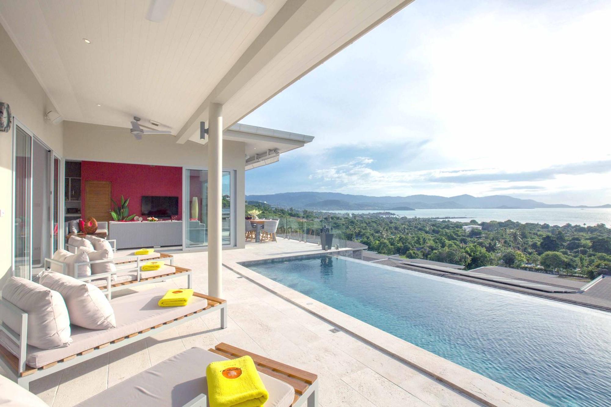 Sunset Estates - Samui Luxury Villas Choeng Mon Luaran gambar