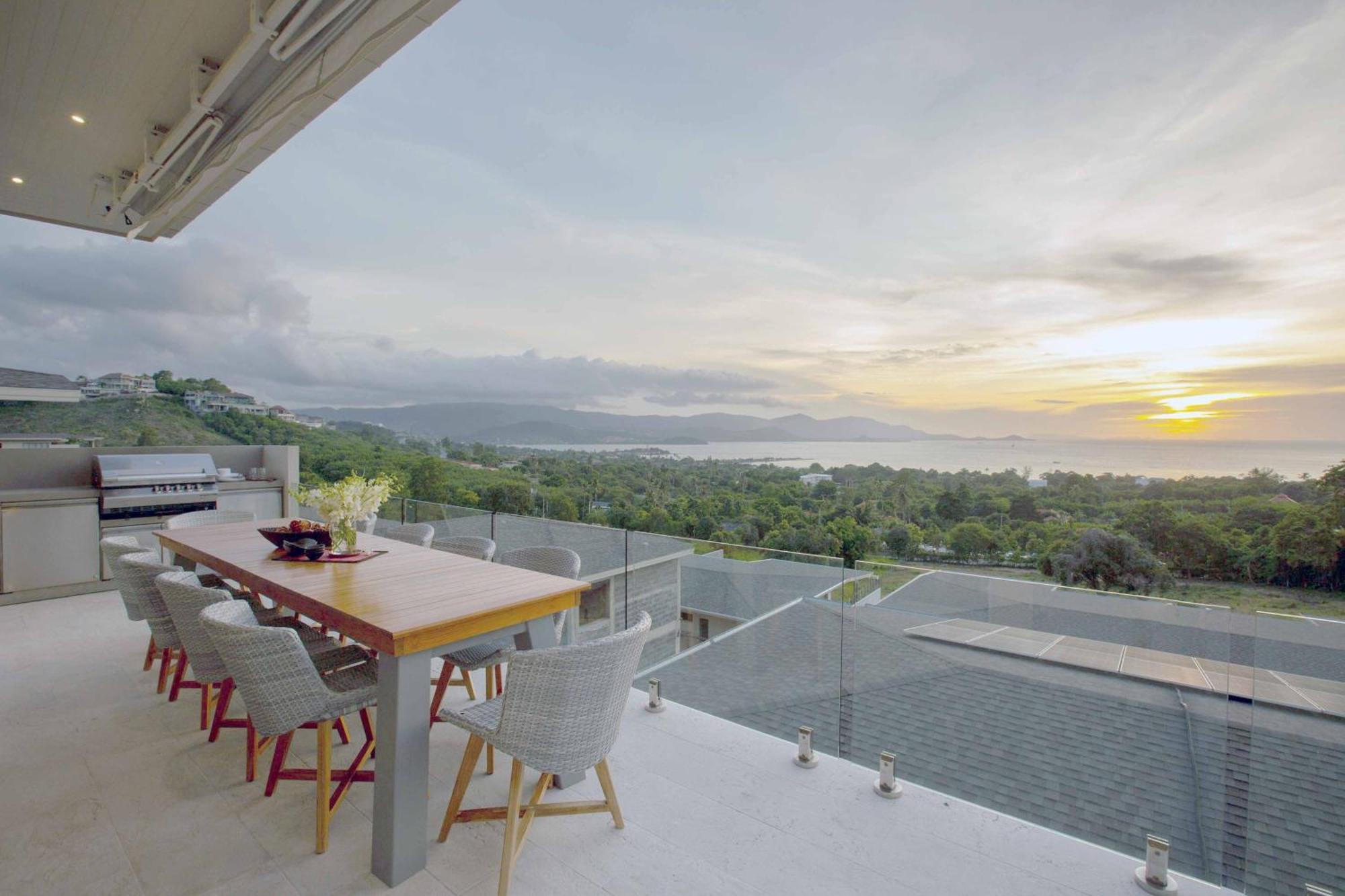 Sunset Estates - Samui Luxury Villas Choeng Mon Luaran gambar