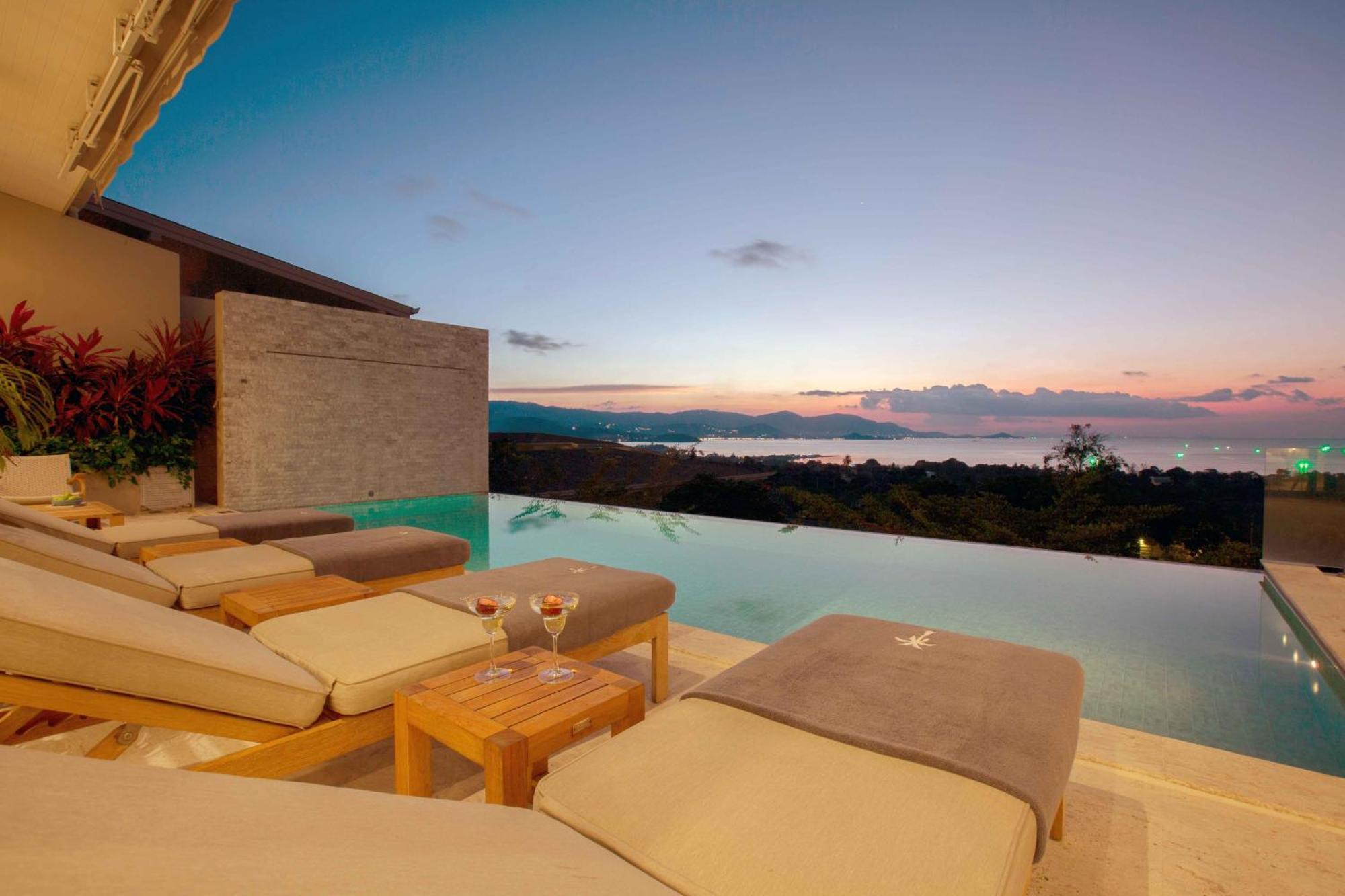 Sunset Estates - Samui Luxury Villas Choeng Mon Luaran gambar