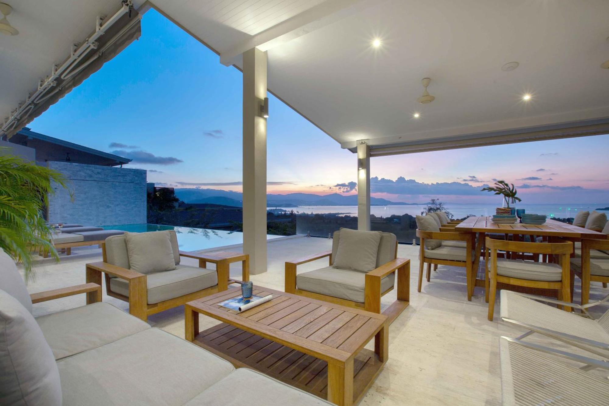 Sunset Estates - Samui Luxury Villas Choeng Mon Luaran gambar